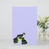 Kuikens van de Wilde Eend Briefpapier (Staand voorkant)