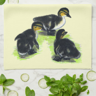 Kuikens van de Wilde Eend Theedoek
