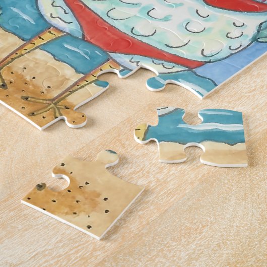 KUIKENS VAN HET ZEE, CARTOON VAN DE FUNNY PUZZLE LEGPUZZEL (Zijkant)