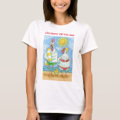 KUIKENS VAN HET ZEE, FUNNY CARTOON T-SHIRT (Voorkant)
