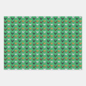 kuikens van kippen inpakpapier vel (Voorkant 2)