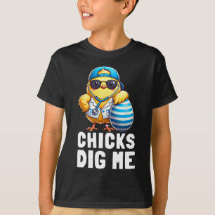 Kuikens vinden me grappig Gelukkige Pasen Verpleeg T-shirt