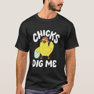 Kuikens vinden me grappig Paaseieren zoeken Peuter T-shirt