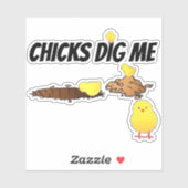 KUIKENS VINDEN ME LEUK STICKER (Vel)