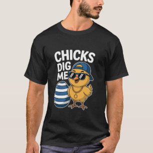 Kuikens vinden me Pasen Gelukkig Pasen Grappig Pas T-shirt