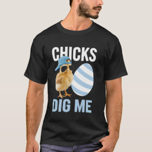 Kuikens vinden me Pasen Gelukkig Pasen Grappig T-shirt