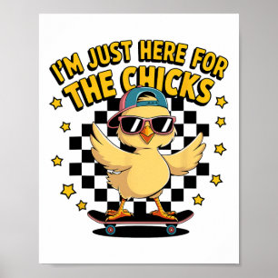 Kuikens vinden me Pasen Peuter Jongens Mannen Gelu Poster