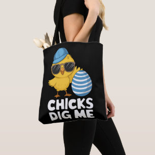 Kuikens Vinden Mij Pasen Grappig Eierenzoeken Tote Bag