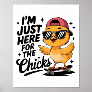 Kuikens Vinden Mij Pasen Peuter Jongens Mannen Gel Poster