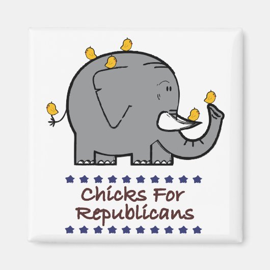 kuikens voor de republikeinse magneet (Voorkant)