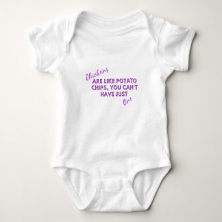Kuikens zijn als chips Baby Body – Leuk Romper