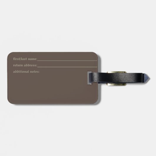 Kuiki Ulu Bagagelabel (Achterkant horizontaal)