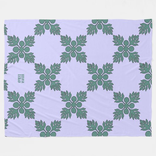 Kuiki Ulu Fleece Deken (Voorkant (Horizontaal))