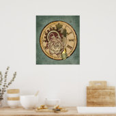  kuilenklok poster (Keuken)