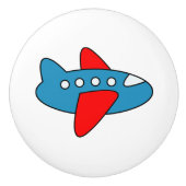 Kuine deur en trekknop van het vliegtuig keramische knop (Voorkant)