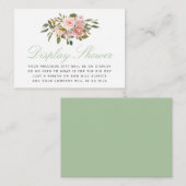 Kuip- en spreidingsschoeisel voor Floral Blush en  Informatiekaartje (Voorkant / Achterkant)