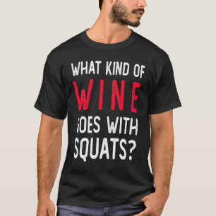 Kuip-gym-thema voor wijnstokken t-shirt