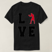 Kuip T-vergooiendoos voor LOVE Workout T-shirt (Design voorkant)