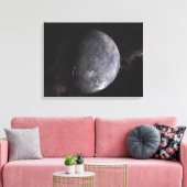 Kuiper Belt Object Canvas Afdruk (Insitu (Woonkamer))