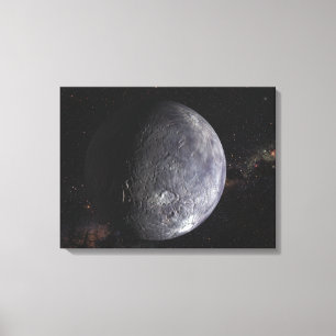 Kuiper Belt Object Canvas Afdruk