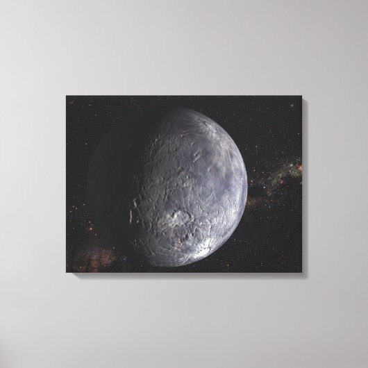 Kuiper Belt Object Canvas Afdruk (Voorkant)