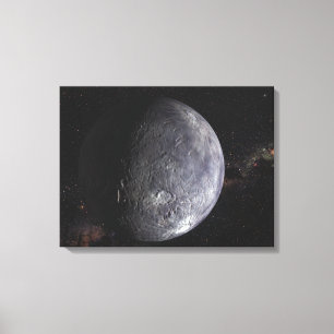 Kuiper Belt Object Canvas Afdruk