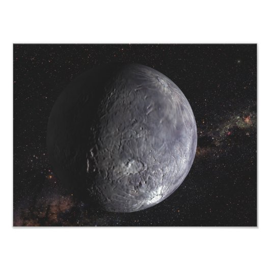 Kuiper Belt Object Foto Afdruk (Voorkant)