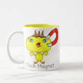 kuipmagneet-Mok Tweekleurige Koffiemok (Links)