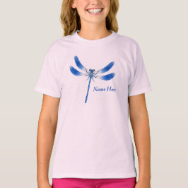 Kuis als een blauwe dragonvlieg t-shirt