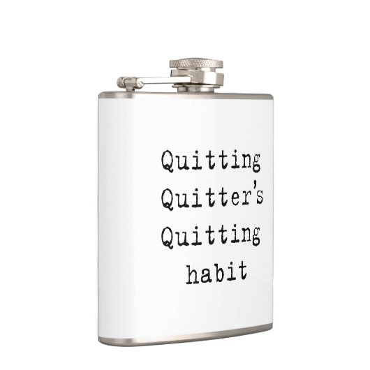 Kuitgewoonte Heupfles (Rechts)