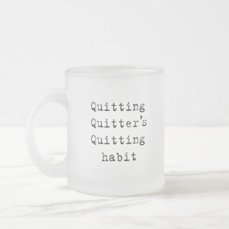 Kuitgewoonte Matglas Koffiemok