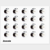 Kuitknop Volume Ronde Sticker (Vel)