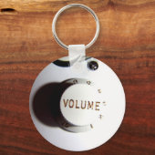 Kuitknop Volume Sleutelhanger (Voorkant)