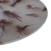 Kuitplaat van 12-inch decoratief cirkelglas. snijplank (Hoek)