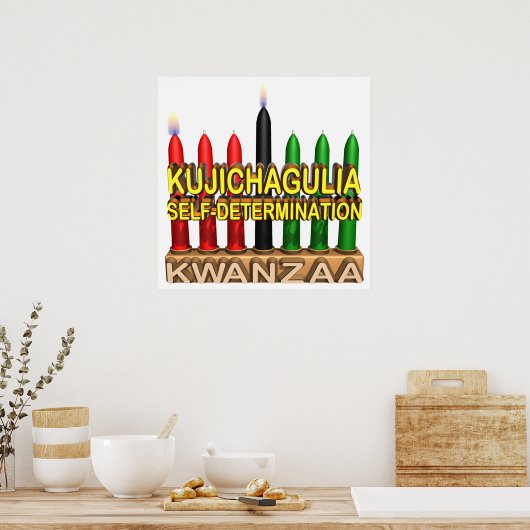 Kujichagulia Poster (Keuken)