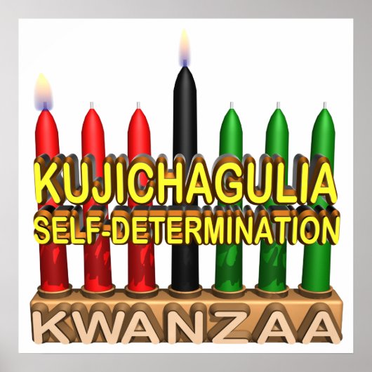 Kujichagulia Poster (Voorkant)