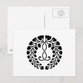 Kujo wisteria briefkaart (Voorkant / Achterkant)