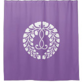 Kujo wisteria douchegordijn (Voorkant)