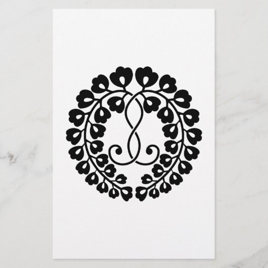 Kujo wisteria H Briefpapier (Voorkant)