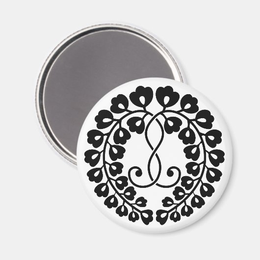 Kujo wisteria magneet (Voorkant / Achterkant)