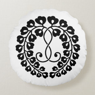 Kujo wisteria rond kussen