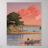 Kujukushima Shimabara door Kawase Hasui Poster (Voorkant)