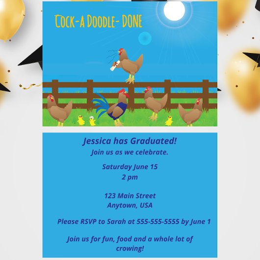 Kukeleku Klaar Afstuderen Kaart