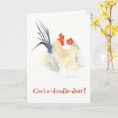 Kukelekuukuk! Kaart (Gele Bloem)