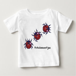 Kukelesaantjes pixelart shirt