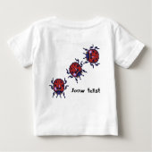 Kukelesaantjes pixelart shirt (Achterkant)