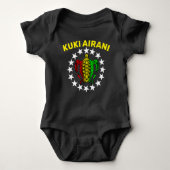Kuki Airani Reggae baby bodysuit (Voorkant)