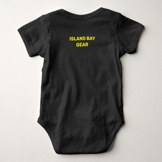 Kuki Airani Reggae baby bodysuit (Achterkant)