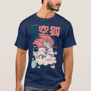 KUKO, a goodnatured Japanese Yokai as a Fo in the T-shirt