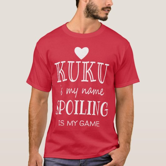 Kuku Is My Name Hawaii Hawaiian Grandma retro vint T-shirt (Voorkant)